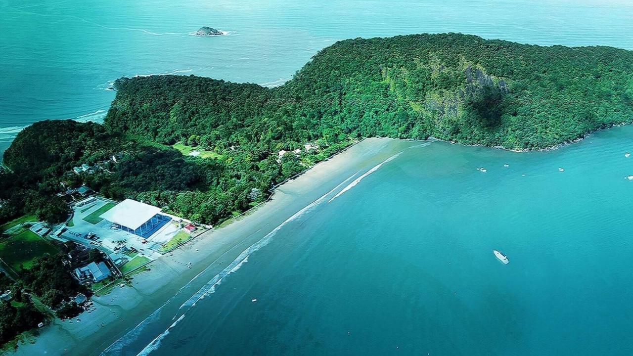 Отель Pousada Vistazul - Piscina Climatizada - Pe Na Areia Бертиога Экстерьер фото