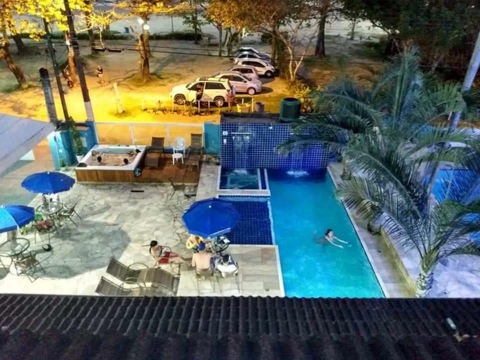 Отель Pousada Vistazul - Piscina Climatizada - Pe Na Areia Бертиога Экстерьер фото